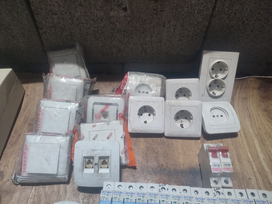 Разетки выключатель автомат