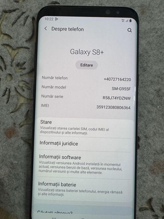 Samsung S8+ impecabil