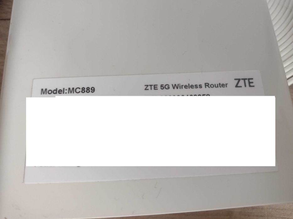 Комплект за 5G интернет ZTE MC889 5G и ZTE H3601P работи само с Yettel