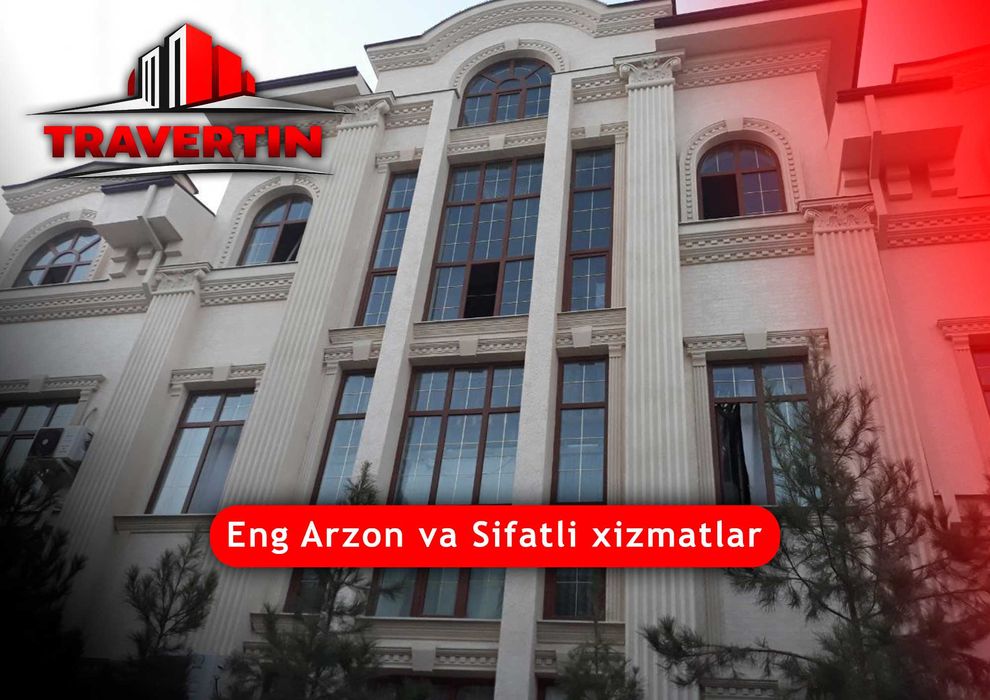 Travertin narxi Marmareno Venetsianka art-beton Farat