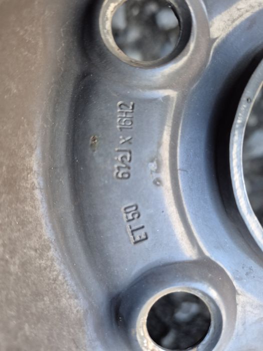 4бр стоманени джанти за фолксваген голф пасат/ 6.5ж Х16/ ет50/5Х 112/