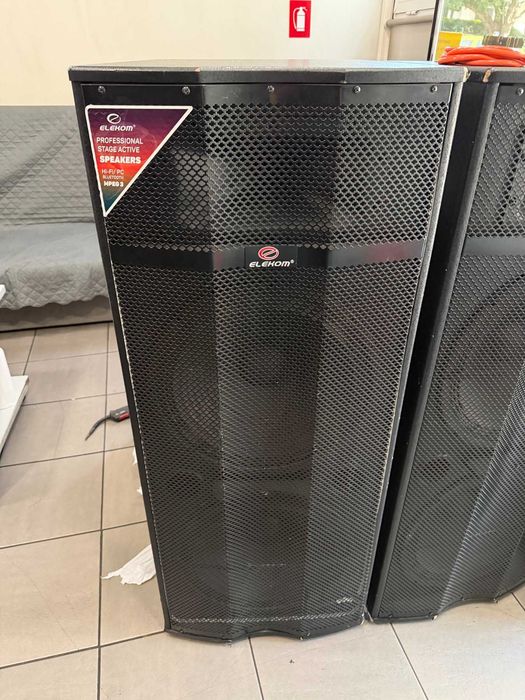 Преносими Говорители 2 броя с микрофони Elekom EK-3115
