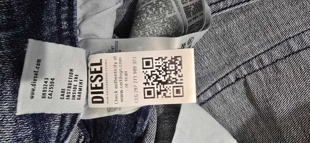 Diesel W/36-мъжки дънки (х-843)