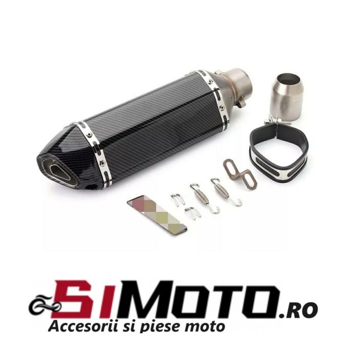 Toba sport moto ATV evacuare finala esapament carbon tobe