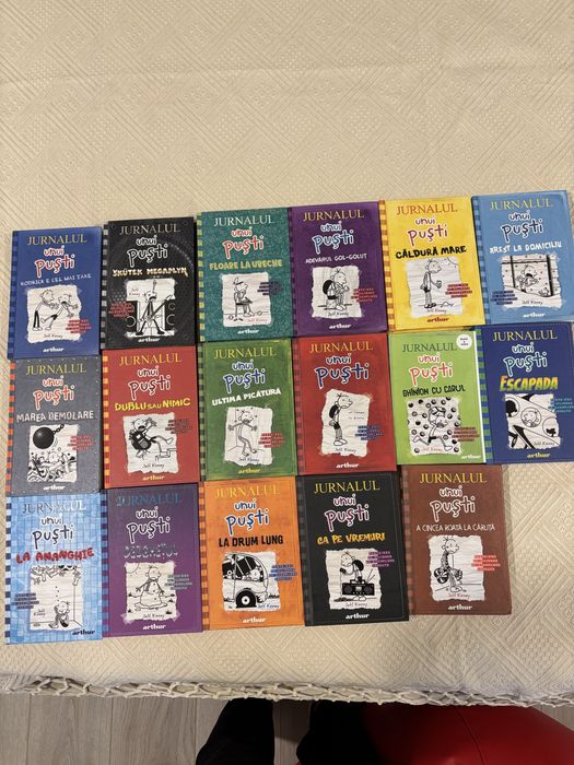Jurnalul unui Pusti volumele 1-17
