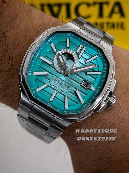 INVICTA Gravity Silver automatic 46 mm, Инвикта нов мъжки часовник