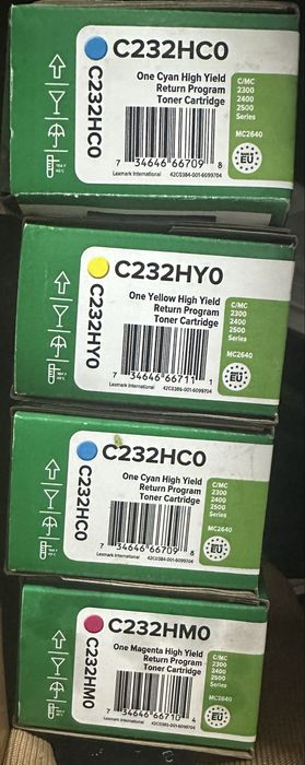 Cartuse Toner Lexmark de Capacitate Mare