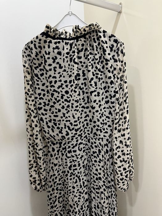 Женское платье с леопардовым принтом турецкого бренда LA JULYET