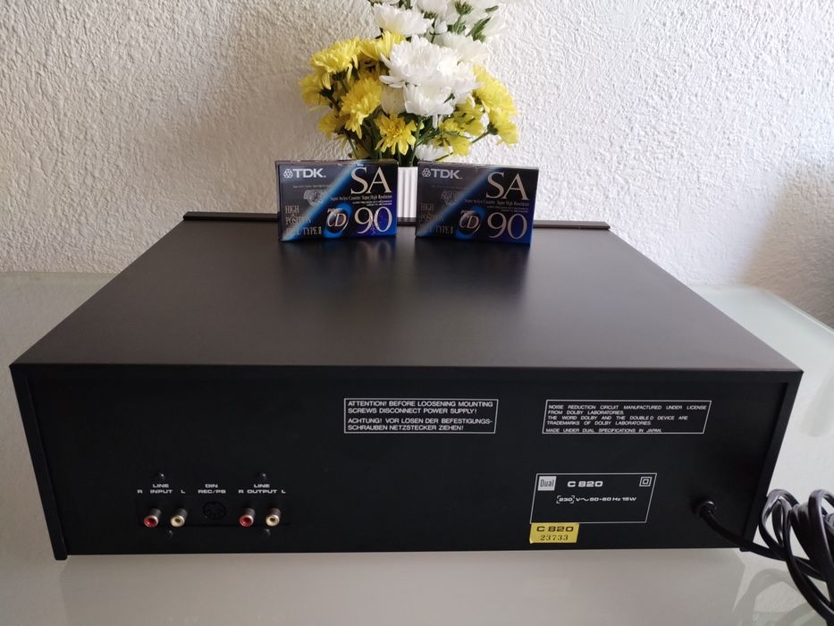 Deck Dual C 820 canal dreapta fără sunet