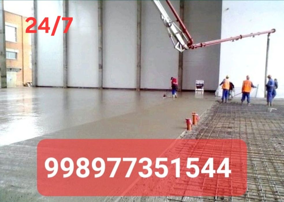 Стяжка пола и шлифовка, полировка