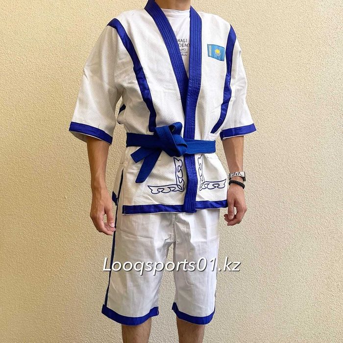 Кимоно для Казакша курес синие