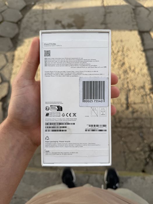 Iphone 17 Pro Max 256gb