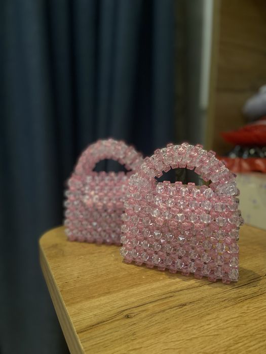 Делаю сумки из бисера