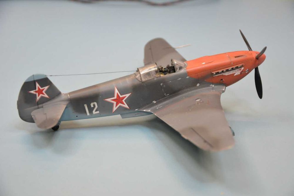 Сборная модель самолета Як-3 (Звезда, 1/48)