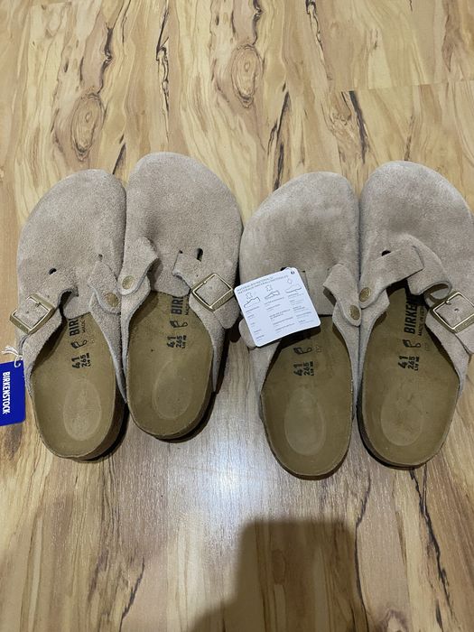 Saboţi 'Boston'BIRKENSTOCK Taupe mai multe marimi