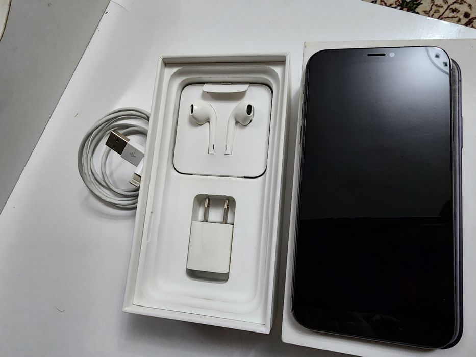 Iphone X Black 64Gb Kar DK Original Naushnik USB Galofka Zavod Full To