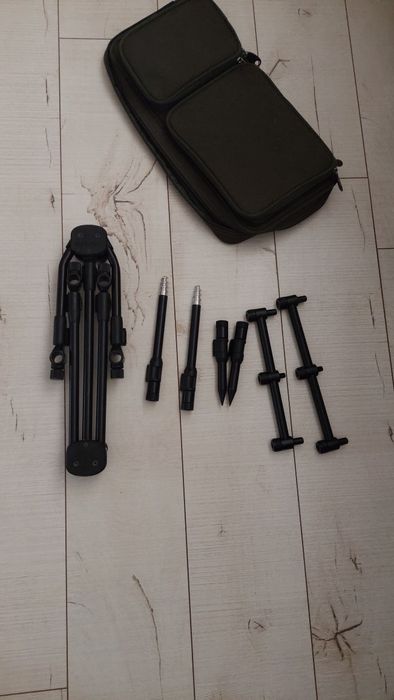 Rod pod fox black label qr 3 posturi