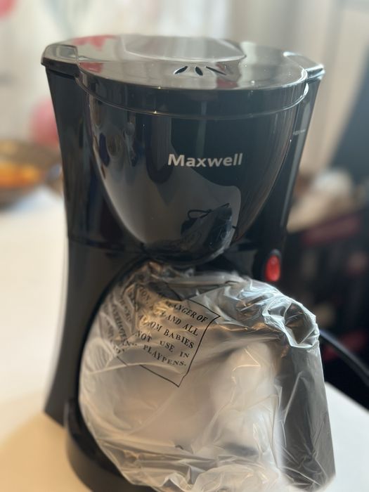 Кофеварка maxwell mw 1651 bk