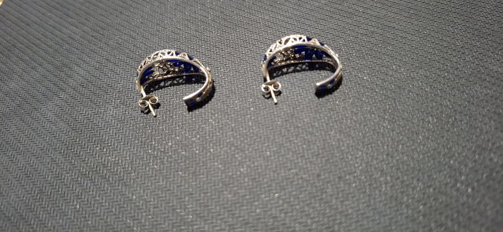 Сребърни обеци модел 2007 година