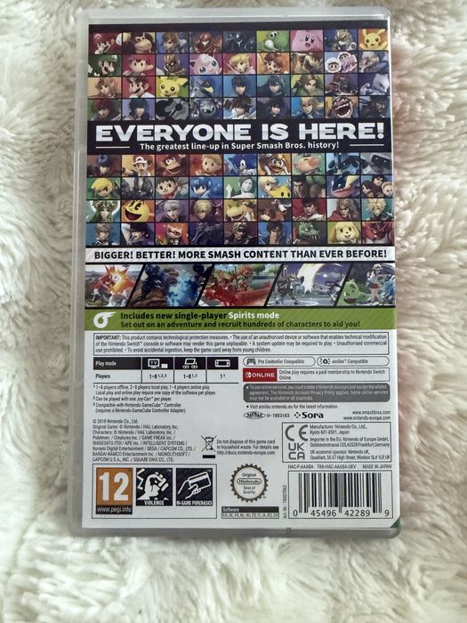 Super Smash Bros Ultimate Nintendo Switch