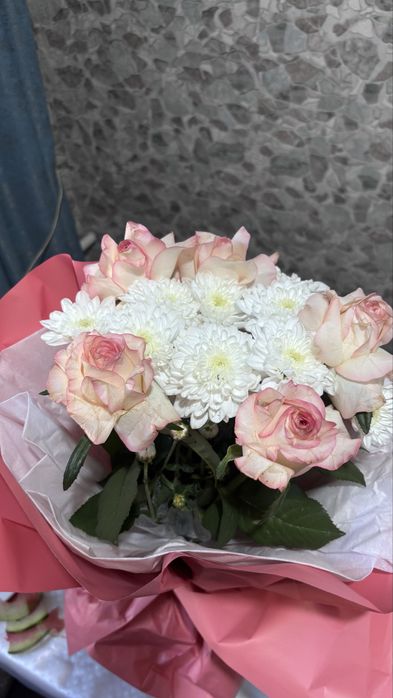 букет цветы свежие