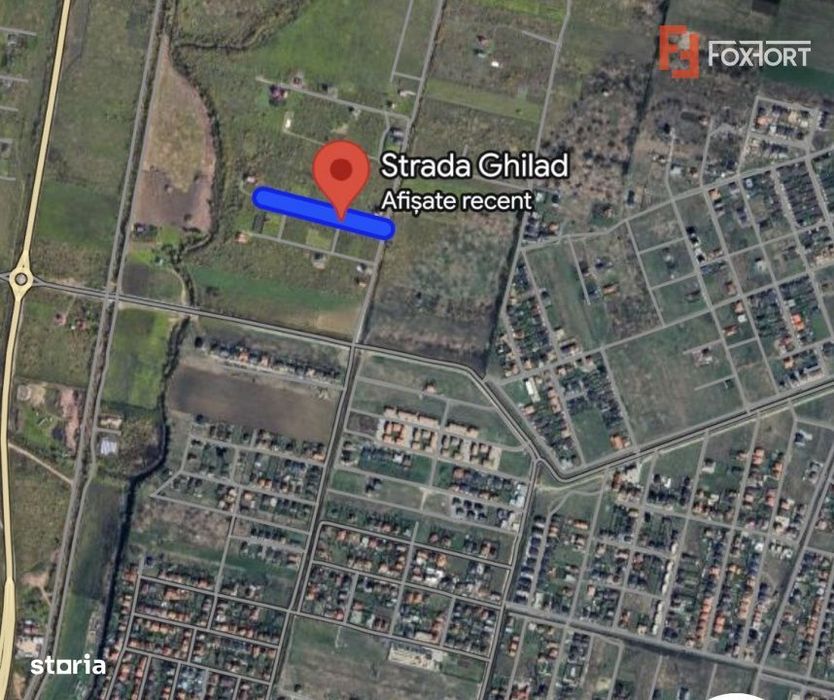 Teren de vanzare 752 mp, pentru duplex/individuala - Drumul Boilor