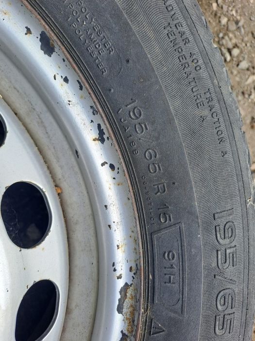 Гуми с джанти 5х112 66.6 Audi Vw Seat skoda 15'' 2k0601027 b