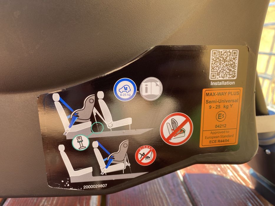 Scaun Auto RF Britax Romer Max Way Plus 9-25 kg