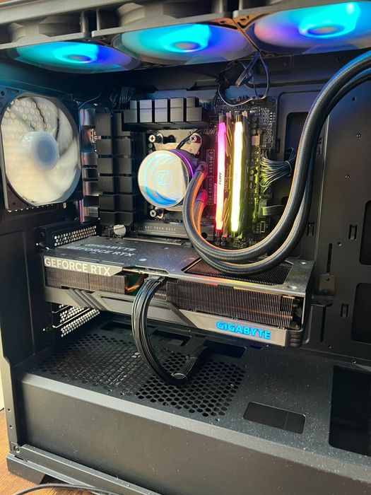 Игровой сетап r7 7800x3d, rtx 4070 super