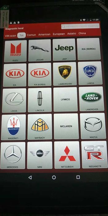 Kit Tester Auto Launch Original Easydiag 4.0 + Tableta X431 V+ 10.1'