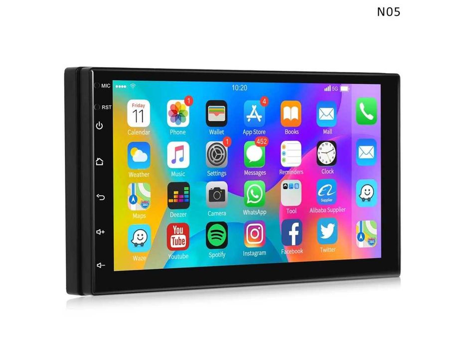 Sistem multimedia universal cu ecran de 7 inchi