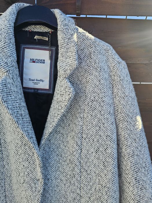 Pardesiu Tommy hilfiger 25% lana ,size S