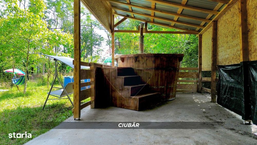 De vânzare cabană cu teren în zona Remetea Chioarului