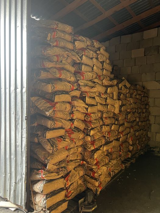 Уголь в мешках с России