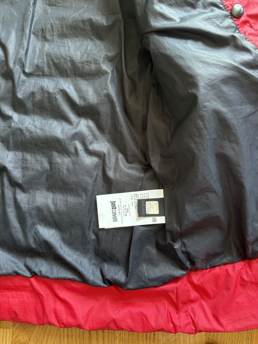 Just Cavalli пухено яке 100% оригинал !!!Размер 48(м)