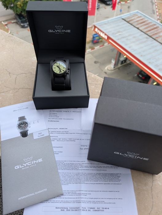 Glycine Airman Automatic Worldtimer GMT