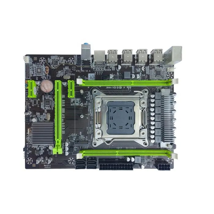 Материнская плата в комплекте.