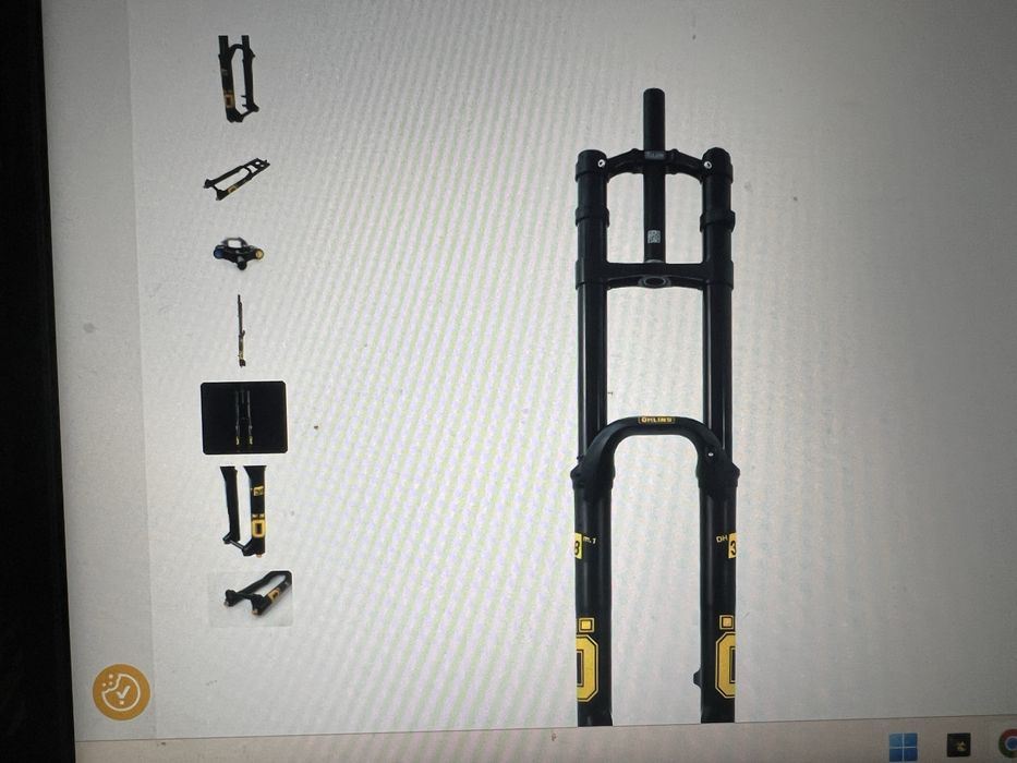 OHLINS DH38 M.1 Downhill front fork 29 R 200mm ход
