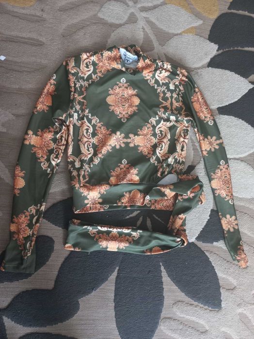 Geaca de iarna foggi si bluza crop top 36 38