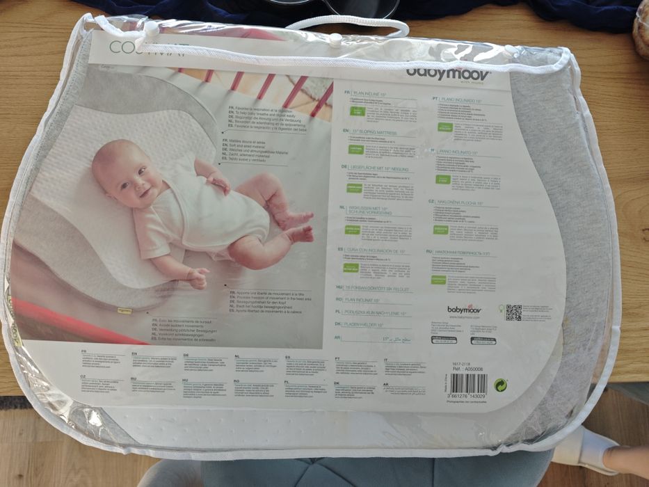 Perna anti reflux babymoov inclinare 15°