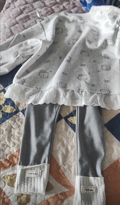 Свитшот с леггинсами. Костюм для девочки