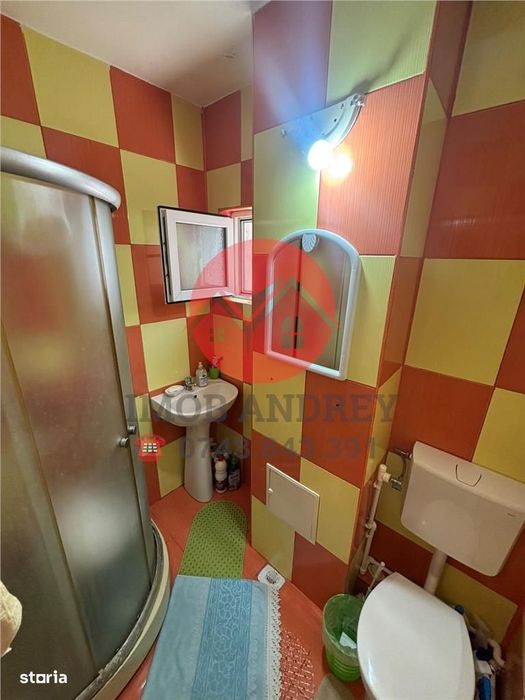 Apartament 2 camere, etaj 1, Vest, mobilat, 47 mp
