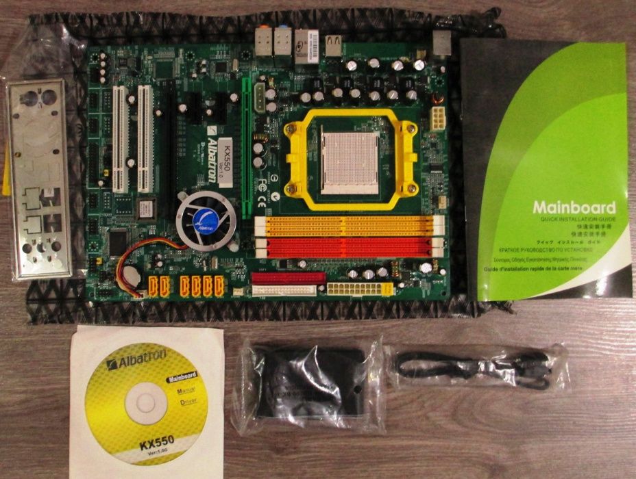 plăci de bază AMD Albatron MCP Series KX520LE, noi, sigilate