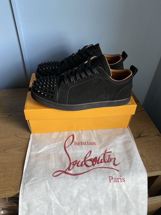 Adidaşi Louboutin Spikes Black | Cutie+Dust bag