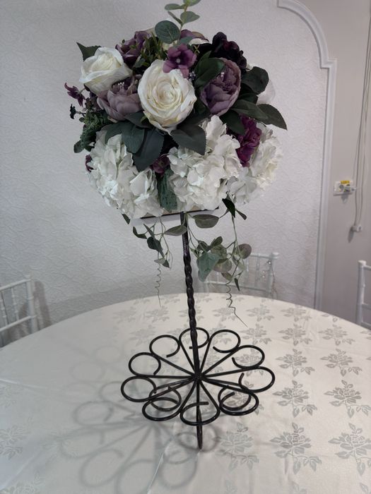 Suport masa eveniment din fier firjat