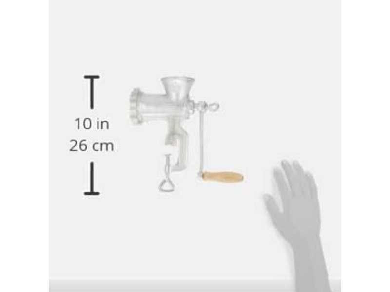 Ръчна Чугунена Мелачка за Месо и Зеленчуци Baumalu No.8