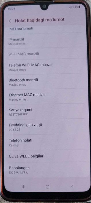 Samsung A32 sotiladi srochni