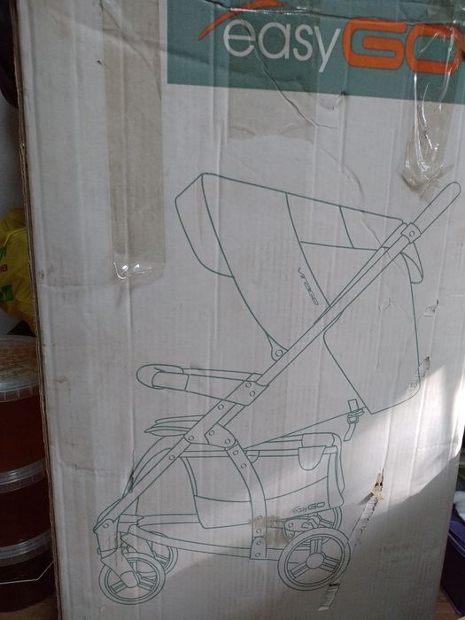 Коляска easy go, в хорошем состоянии