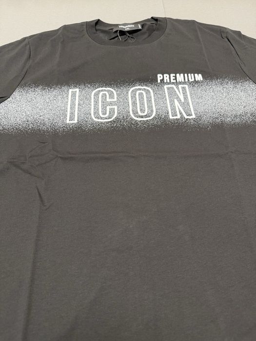 Tricou Dsquared2 - culoare neagră - nou cu etichete.