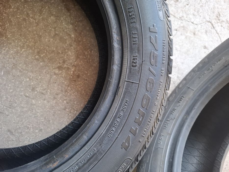 2 Летни гуми Фулда 175/65/14 ДОТ23 7мм
Внос от хотели за гуми.
Година